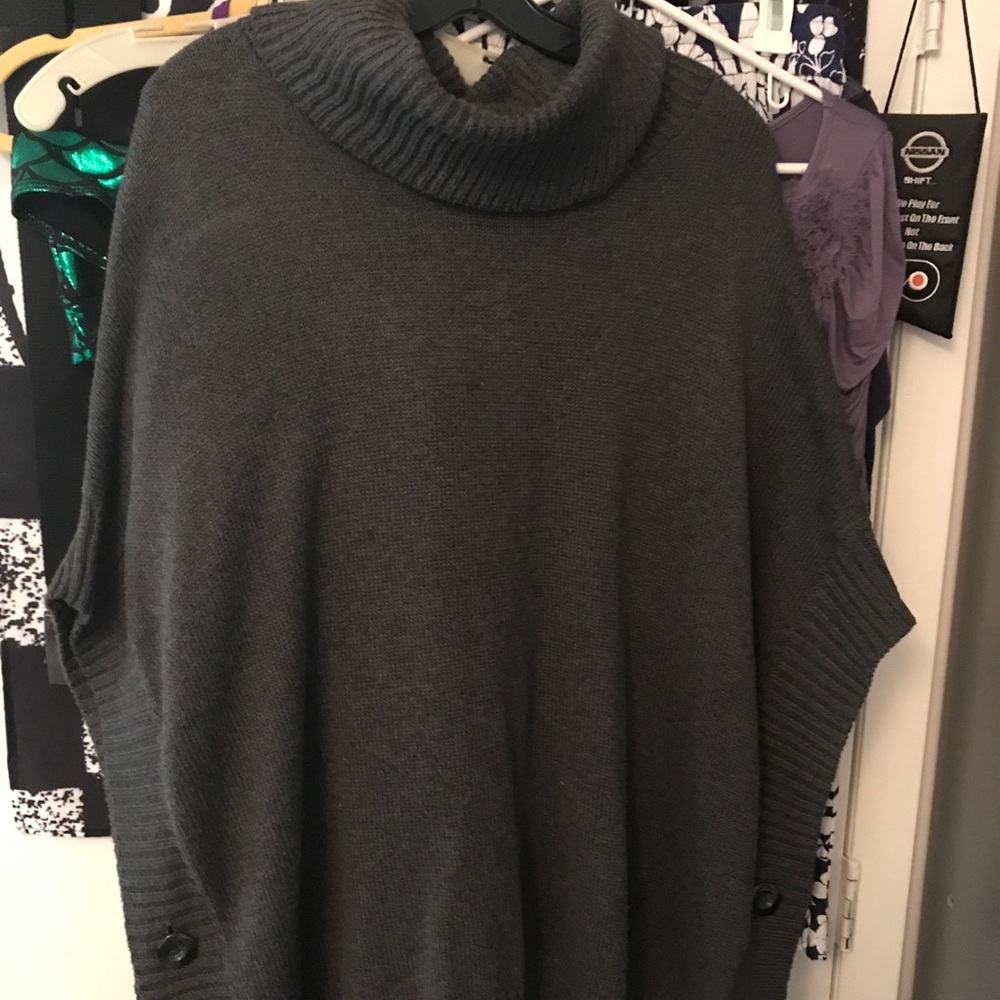 Old Navy Grey Poncho